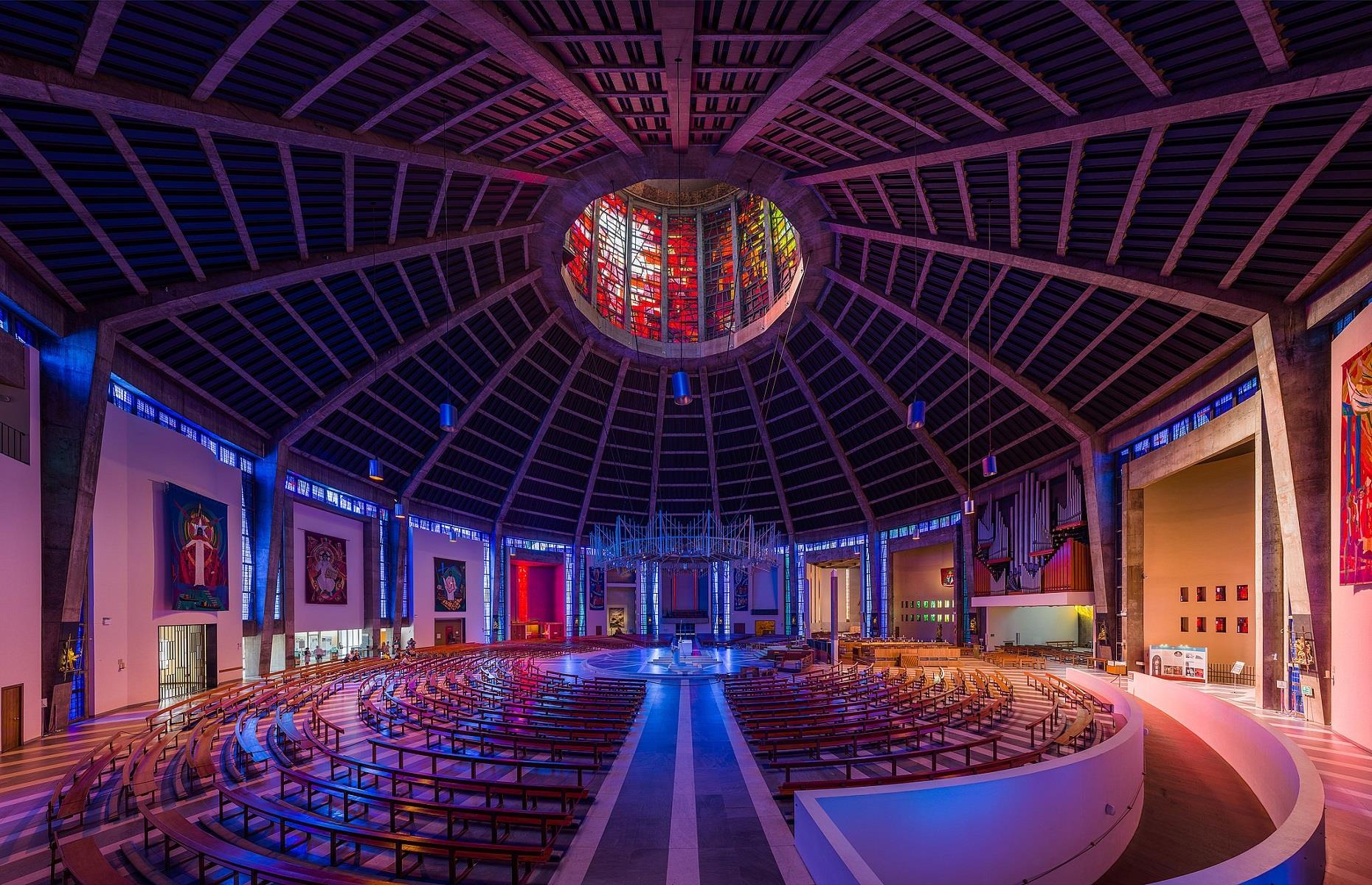 6. Liverpool Metropolitan Cathedral, Liverpool, UK