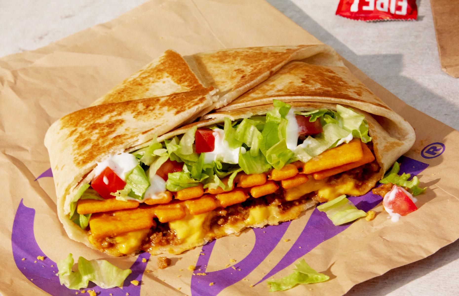43. Big Cheez-It Crunchwrap Supreme, Taco Bell, USA