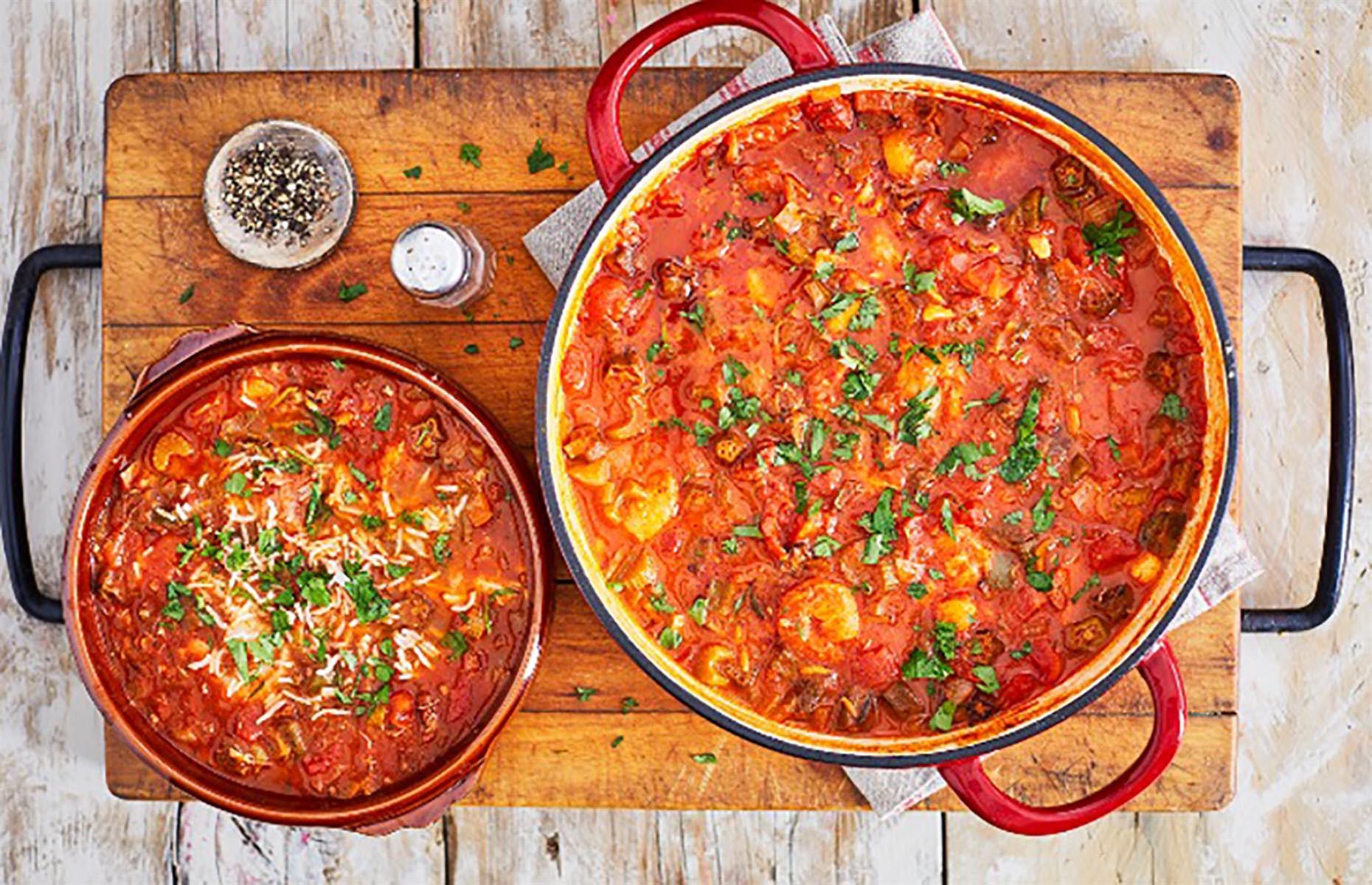 14. Cajun gumbo
