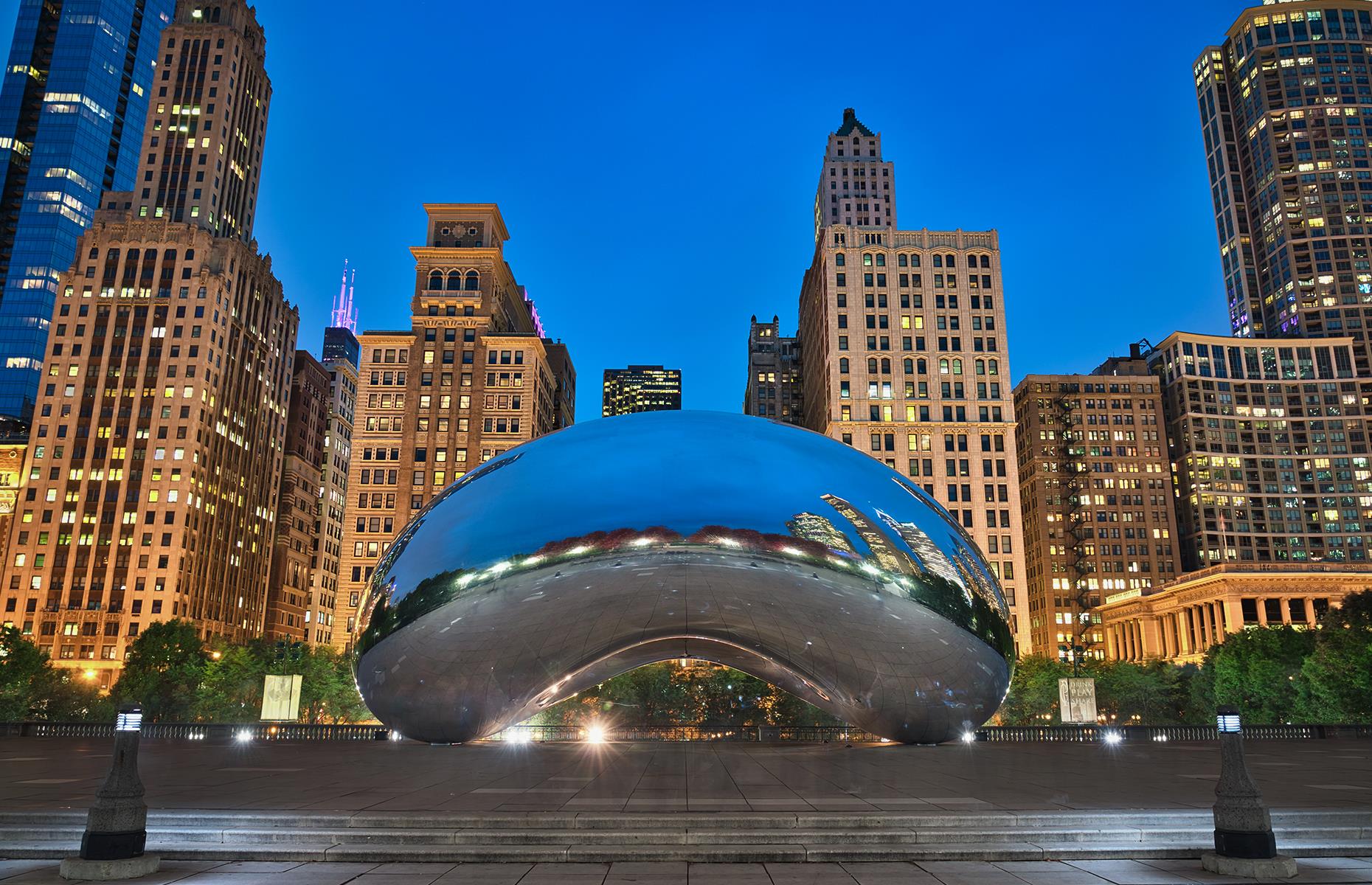 Illinois: Cloud Gate, Chicago 