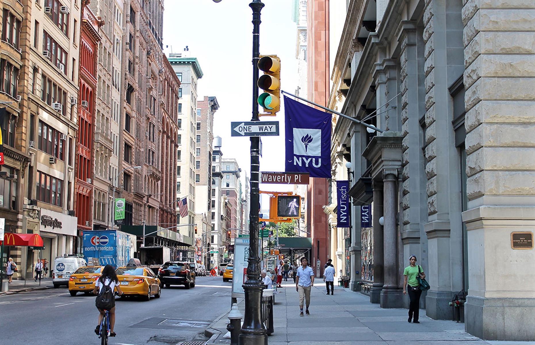 Growing up in New York