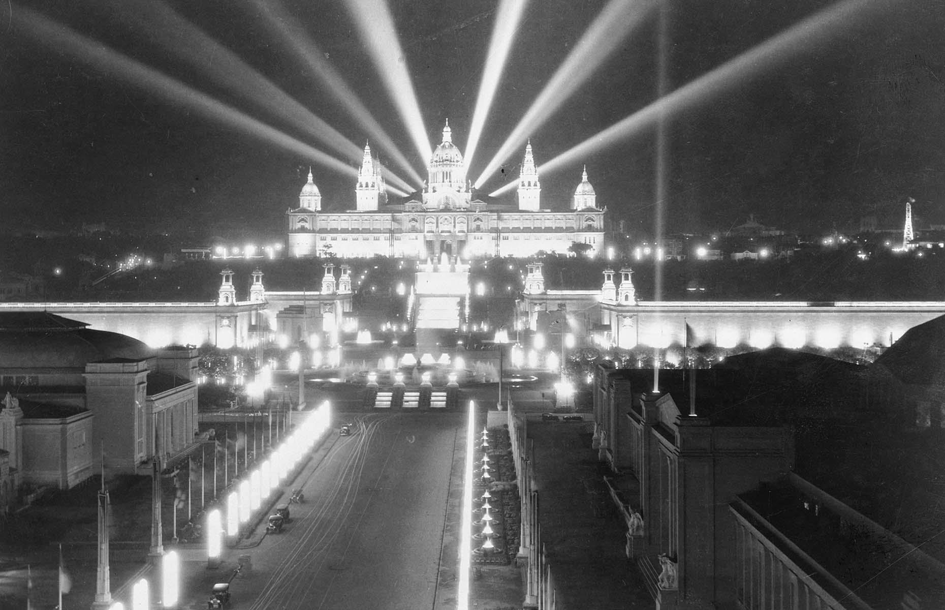 1929: Palau Nacional, Barcelona, Spain