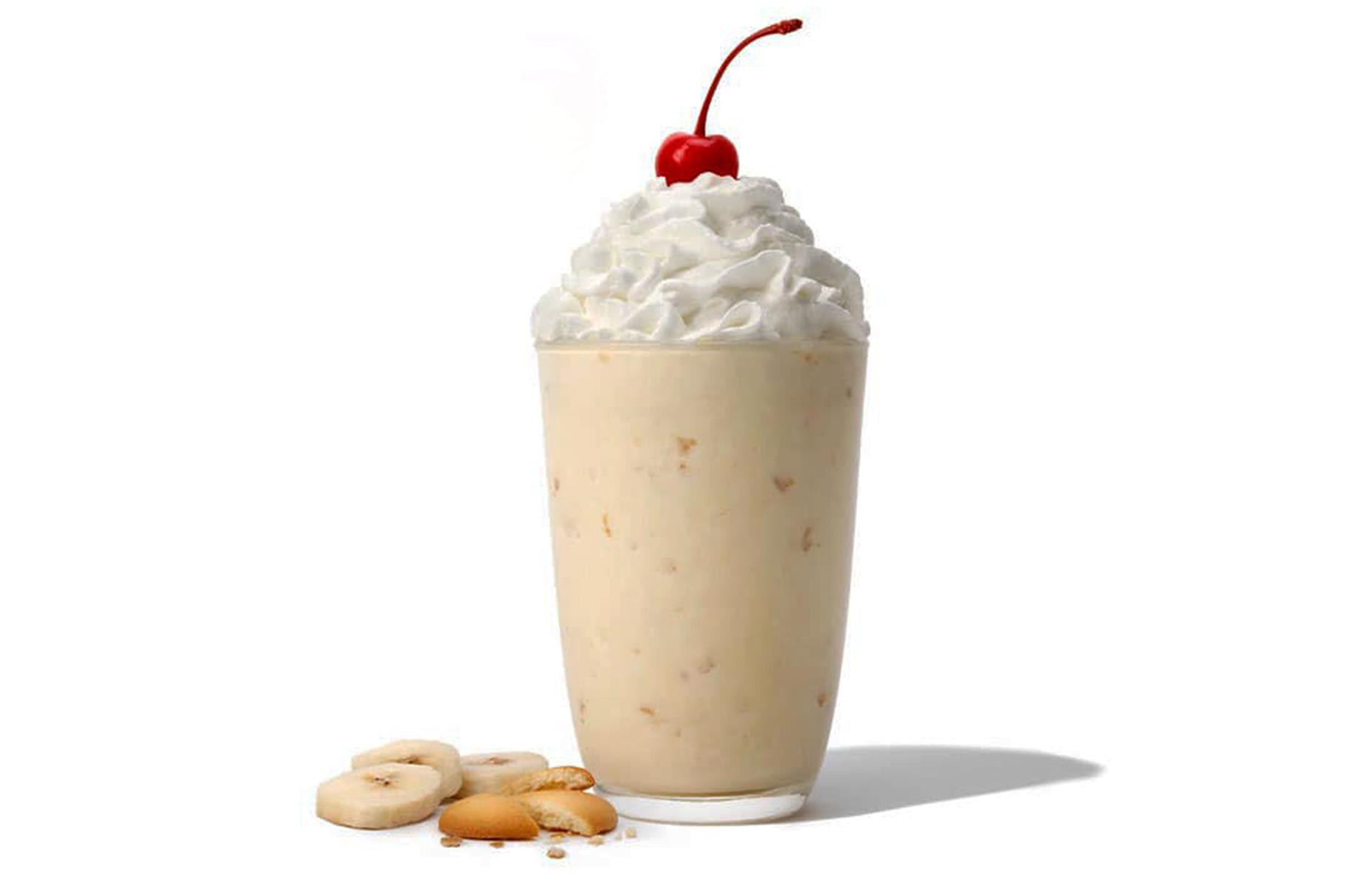 32. Banana Pudding Milkshake, Chick-fil-A, USA