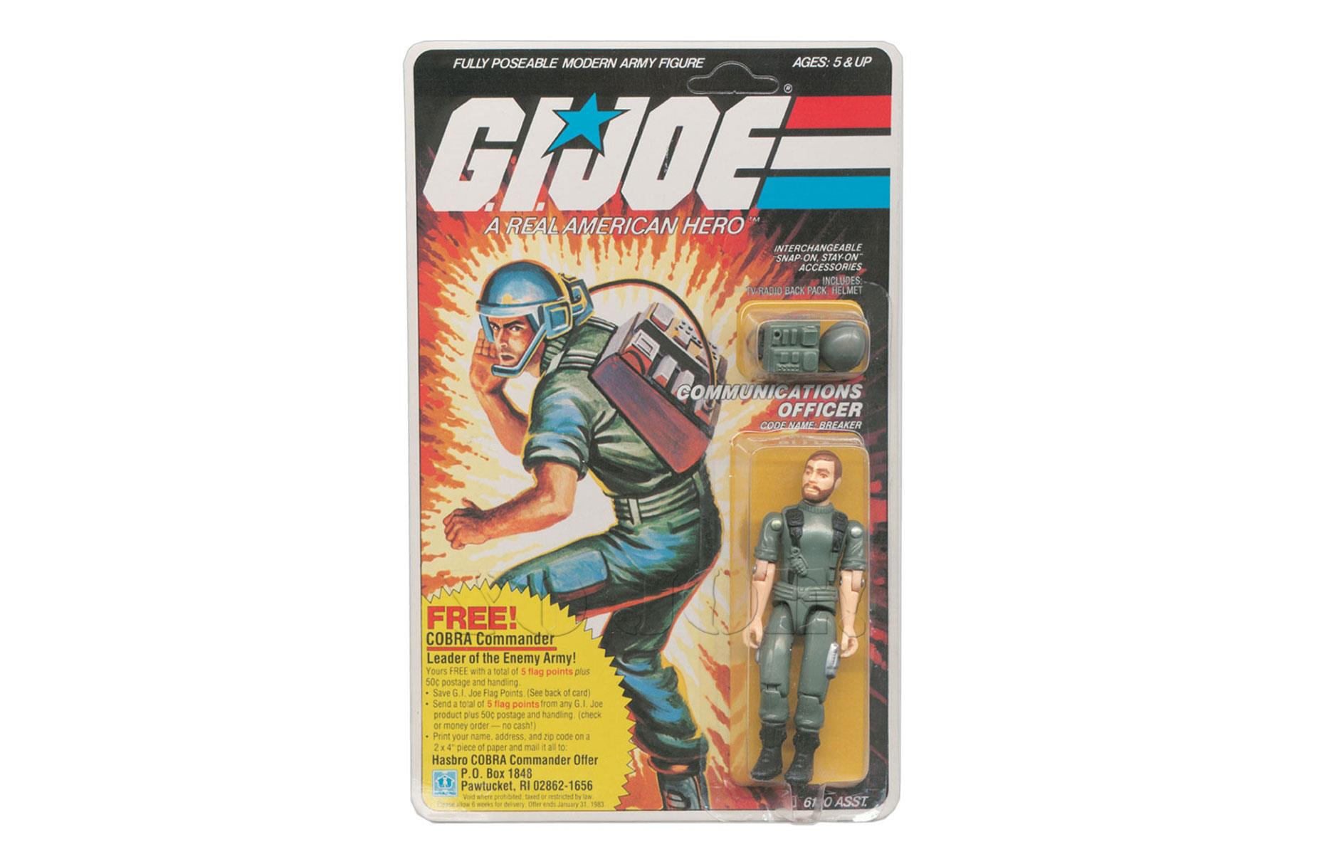 GI Joe Gung Ho 1983 action figure: more than $550 (£410)