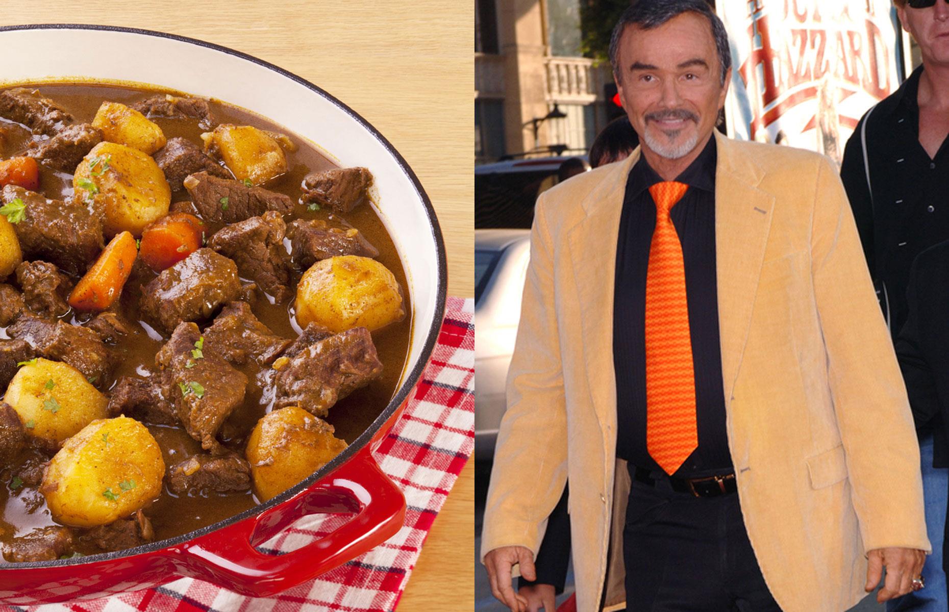 Burt Reynold’s Beef Stew recipe