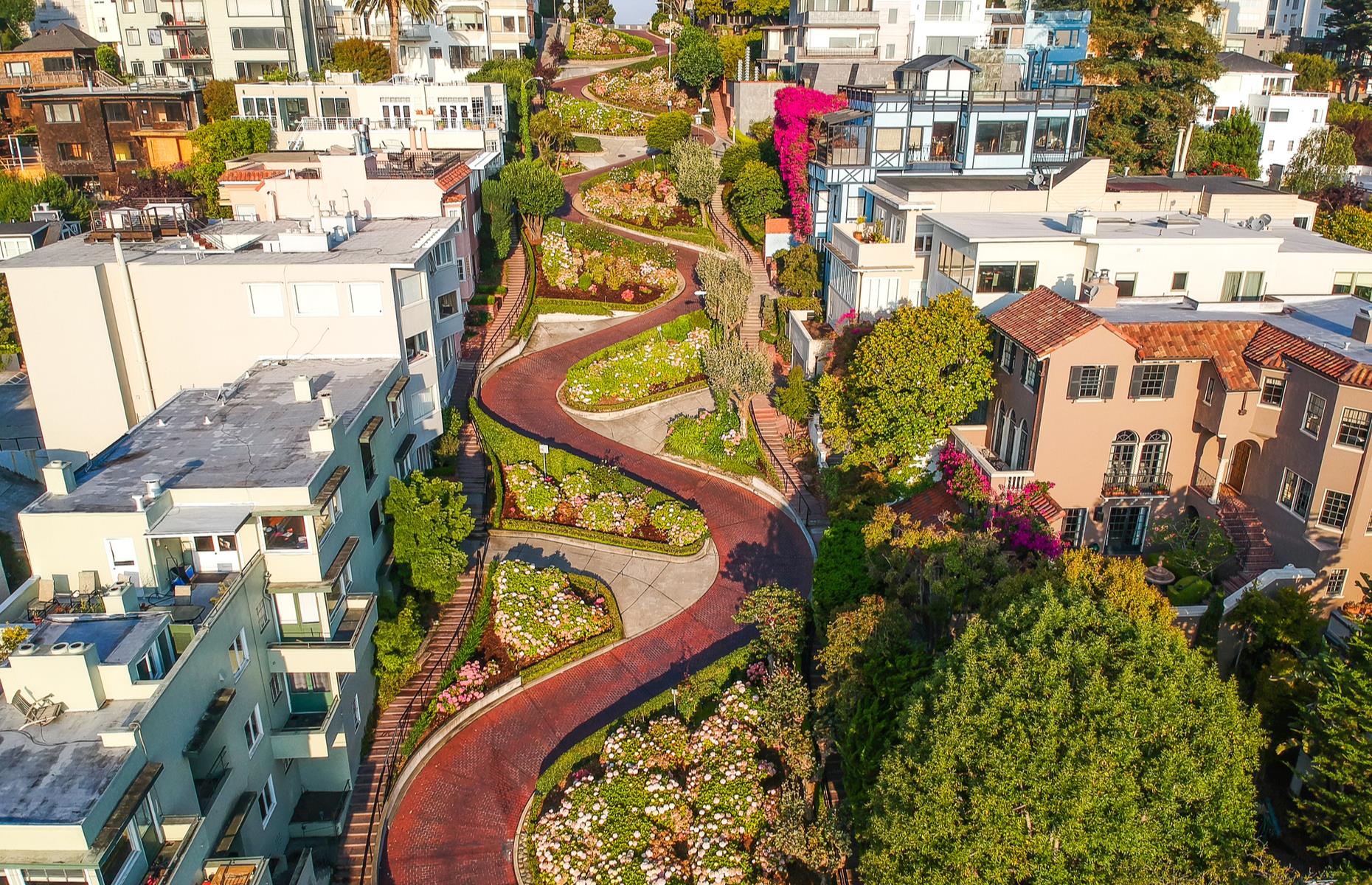 Lombard Street, San Francisco, California