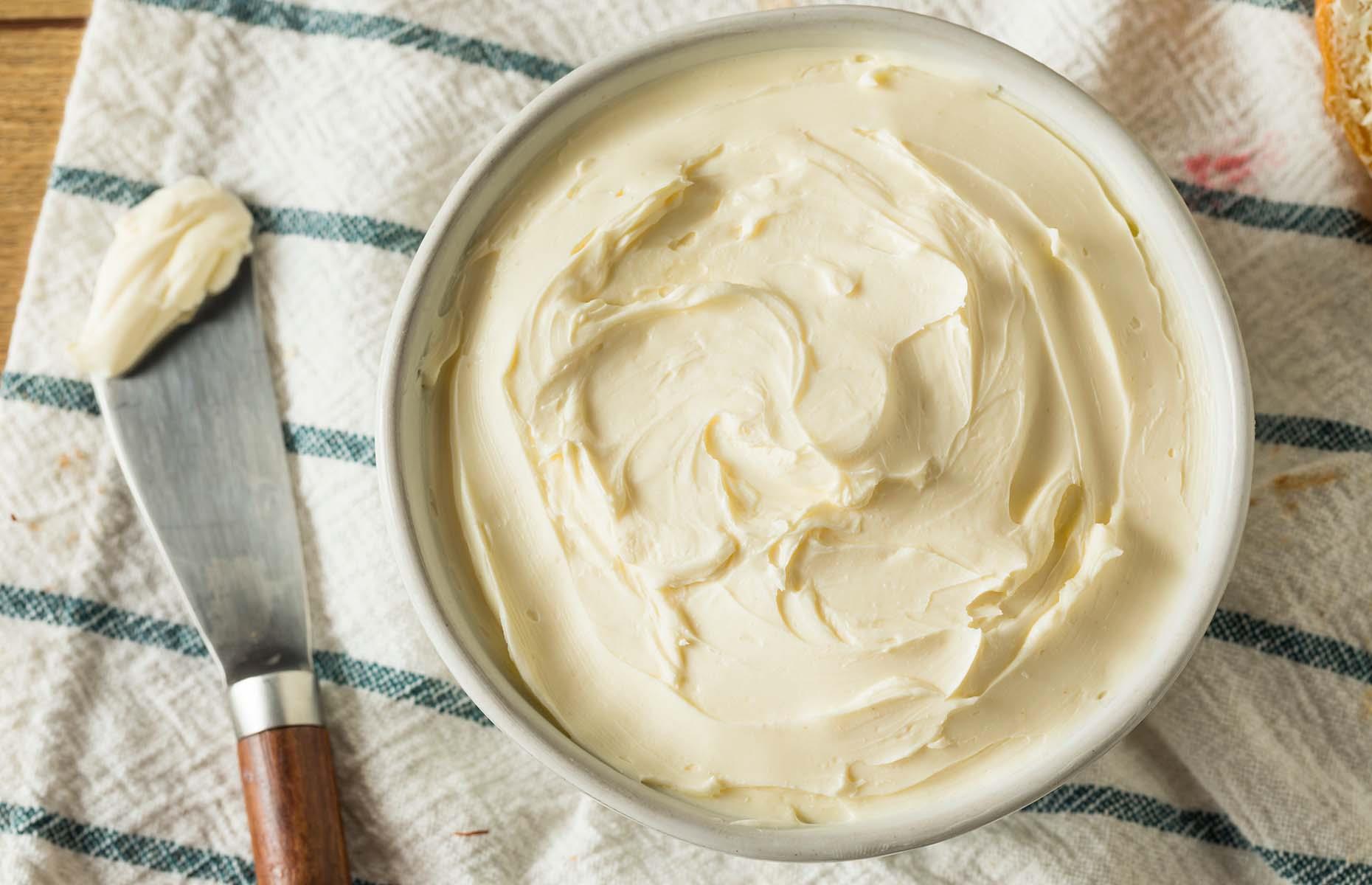 Swap goats' cheese for cream cheese
