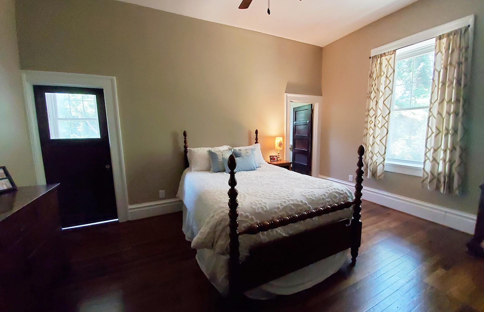After: the bedrooms