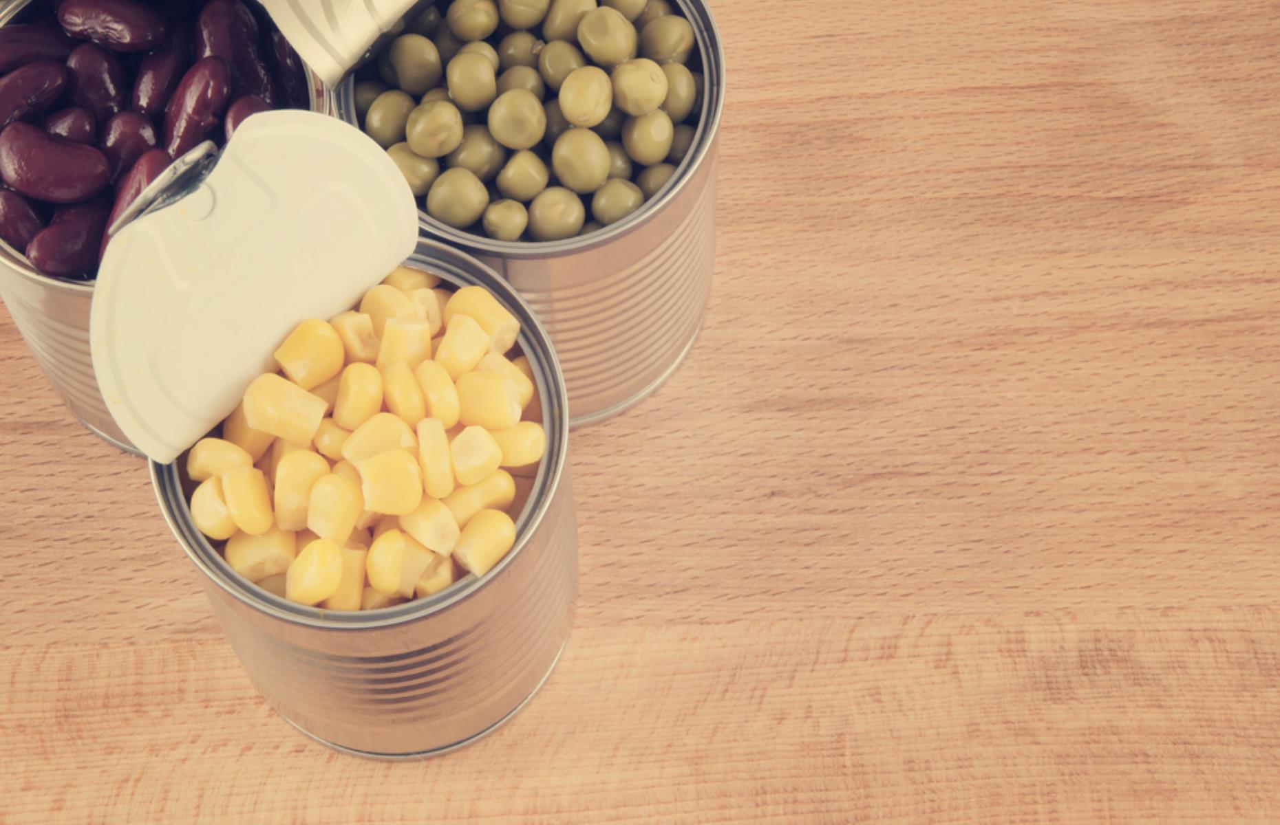 BPA-free tinned food
