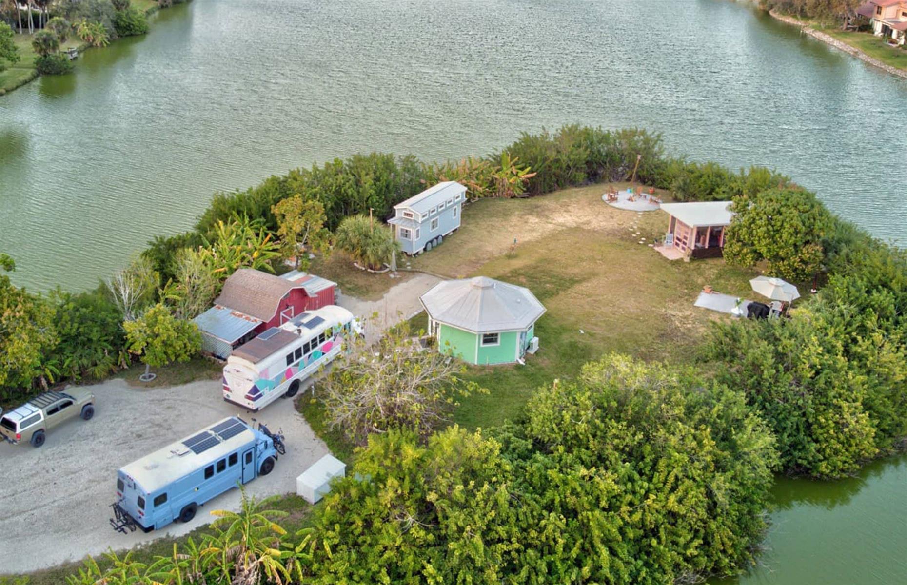 Opening up the island