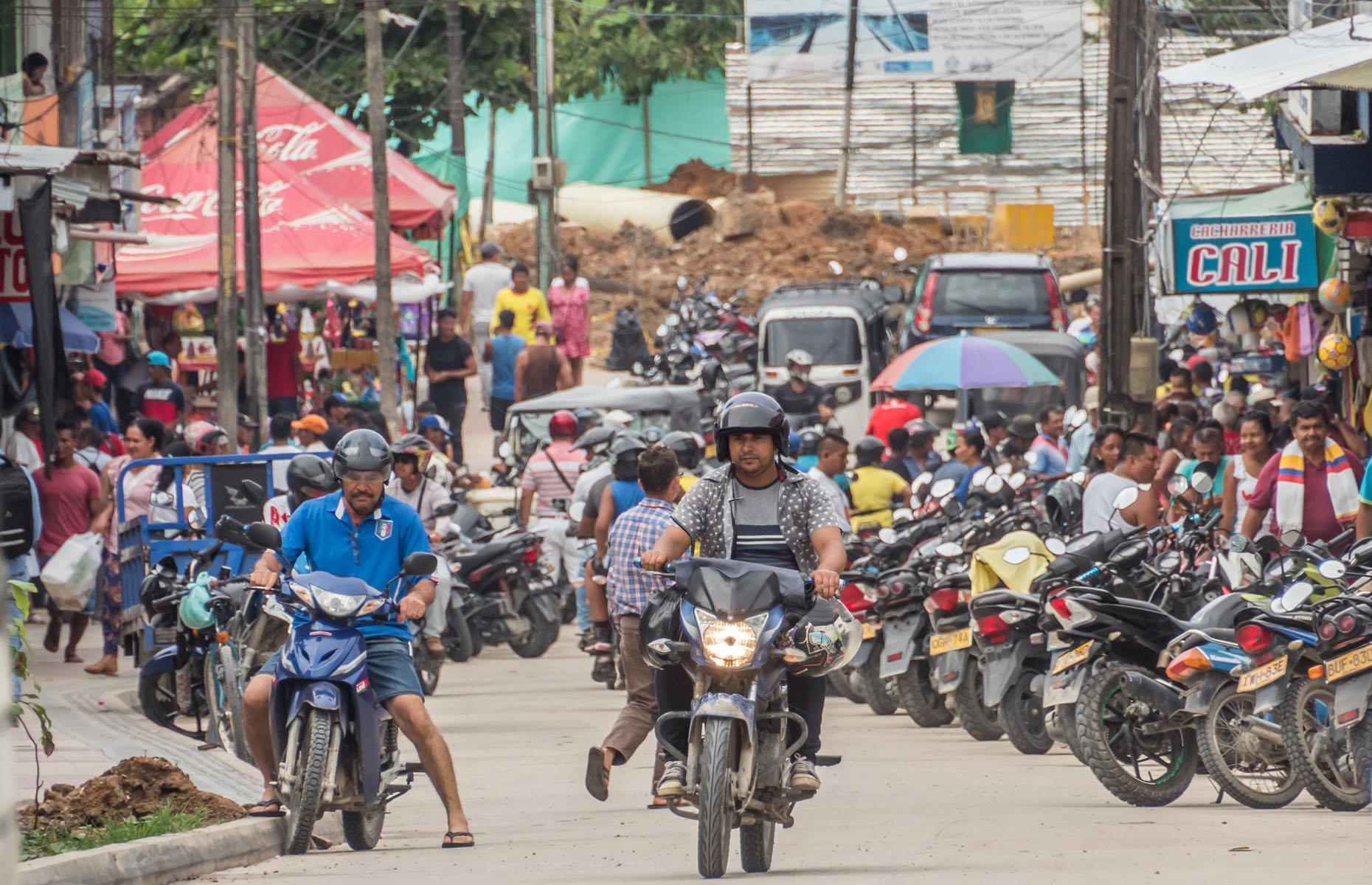 Colombia, Gini income index score: 54.8
