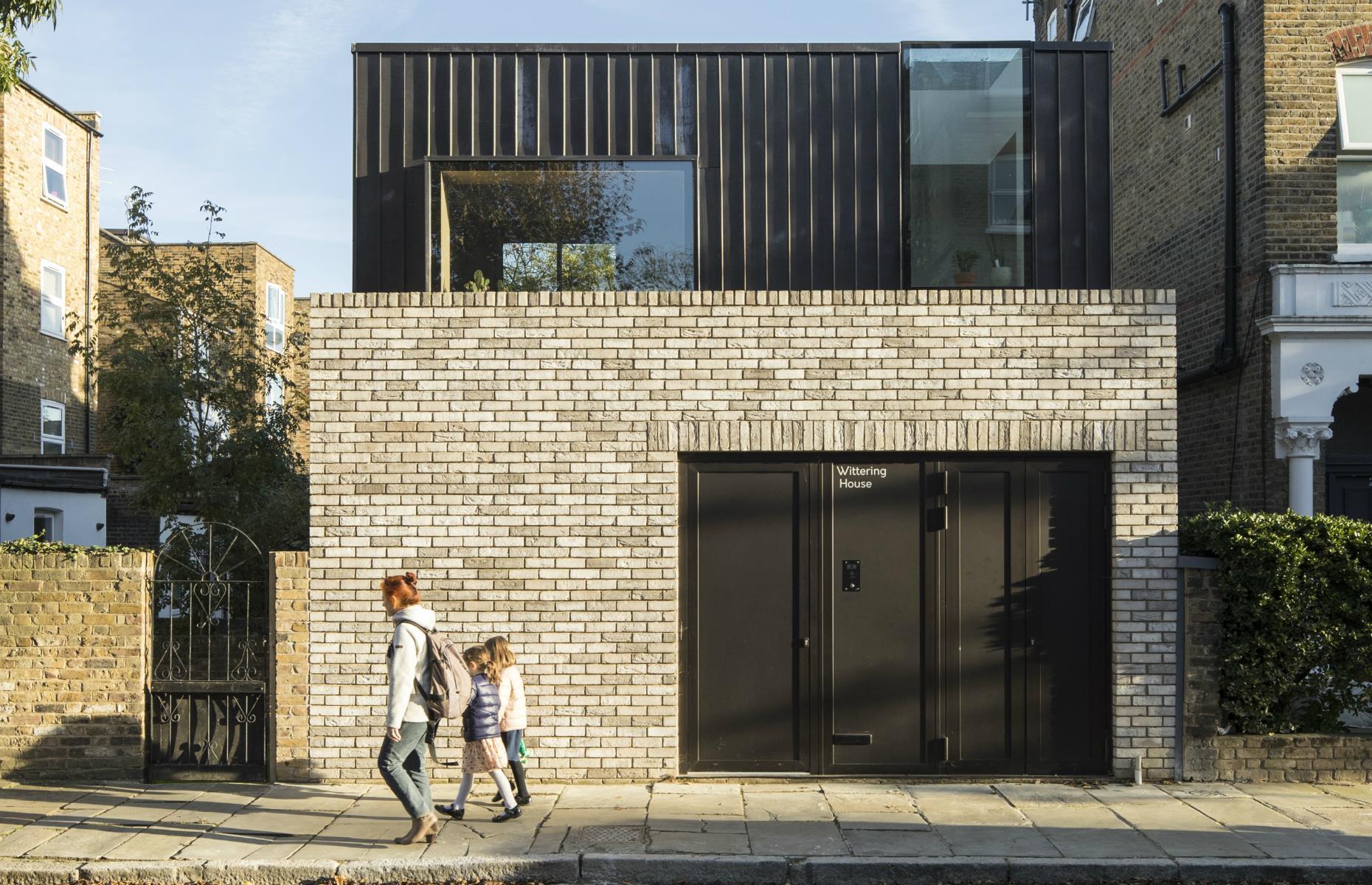 Converted garage, London, UK