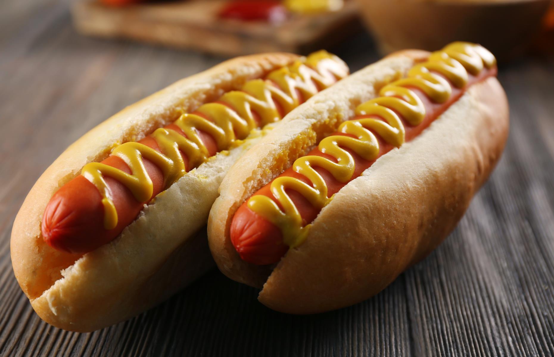 Weniger essen: Hotdogs