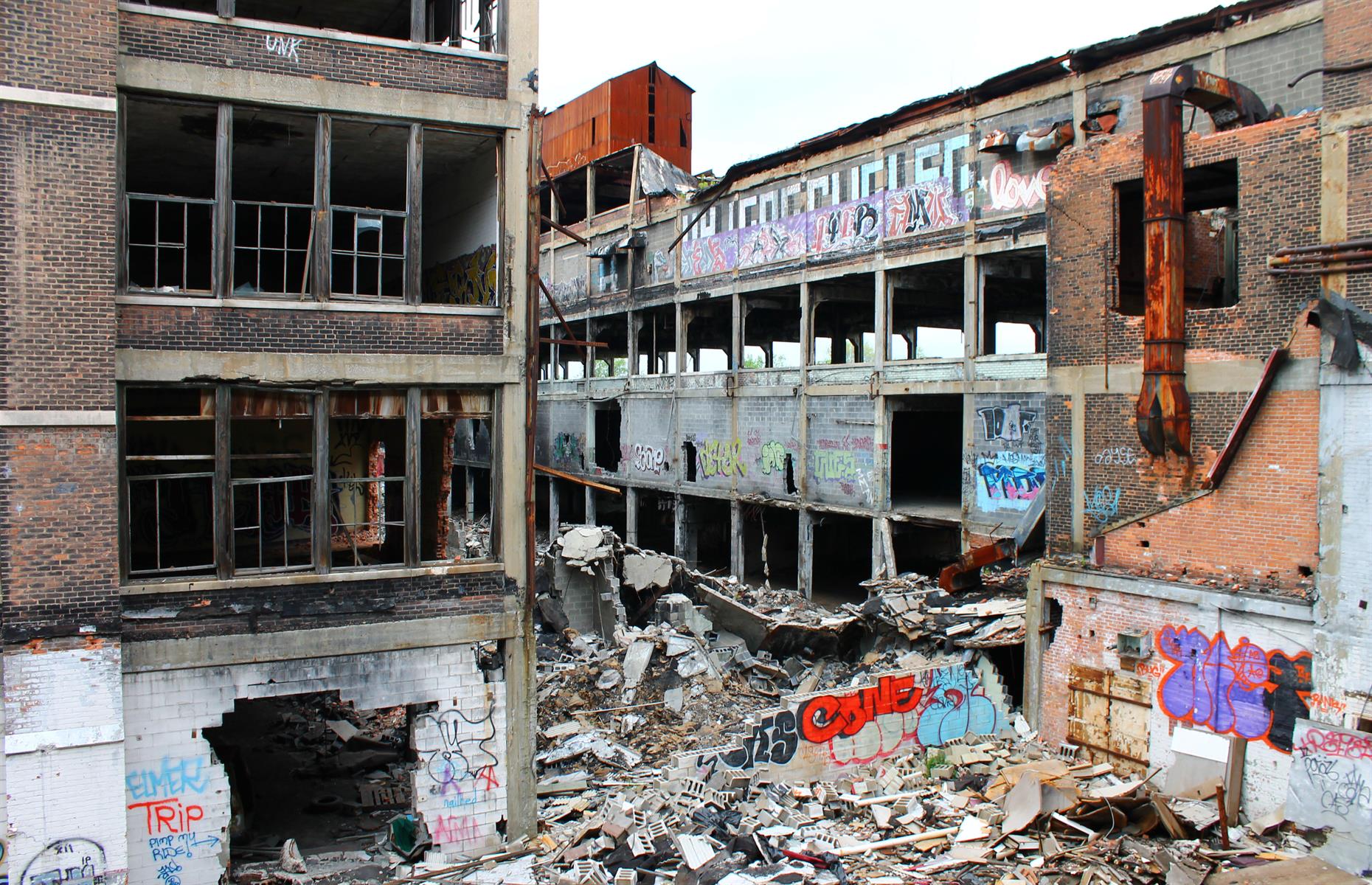 Packard Plant, Detroit, Michigan