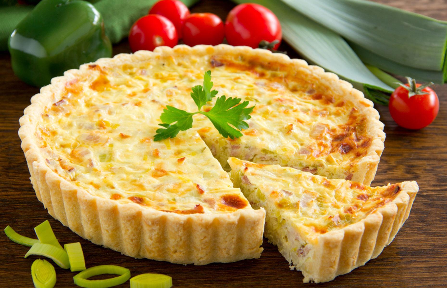 18. Quiche Lorraine