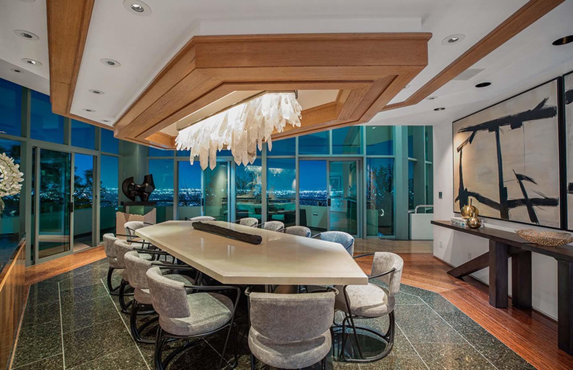 Pharrell's extravagant Beverly Hills glass mansion