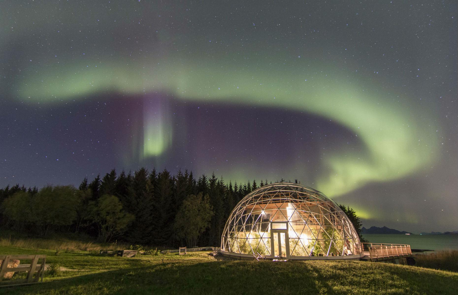 Dome House, Sandhornøya, Arctic Circle