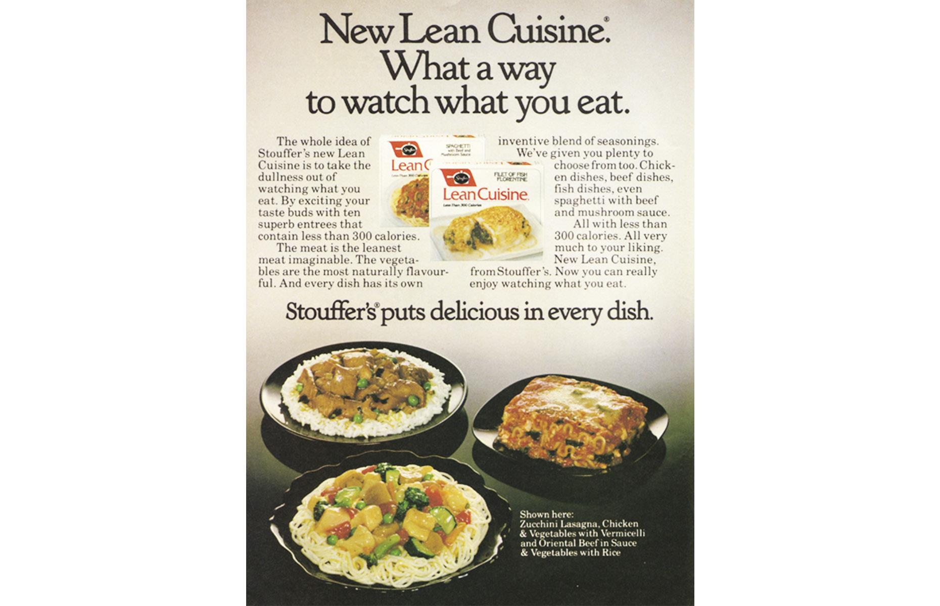 1980s: Lean Cuisine