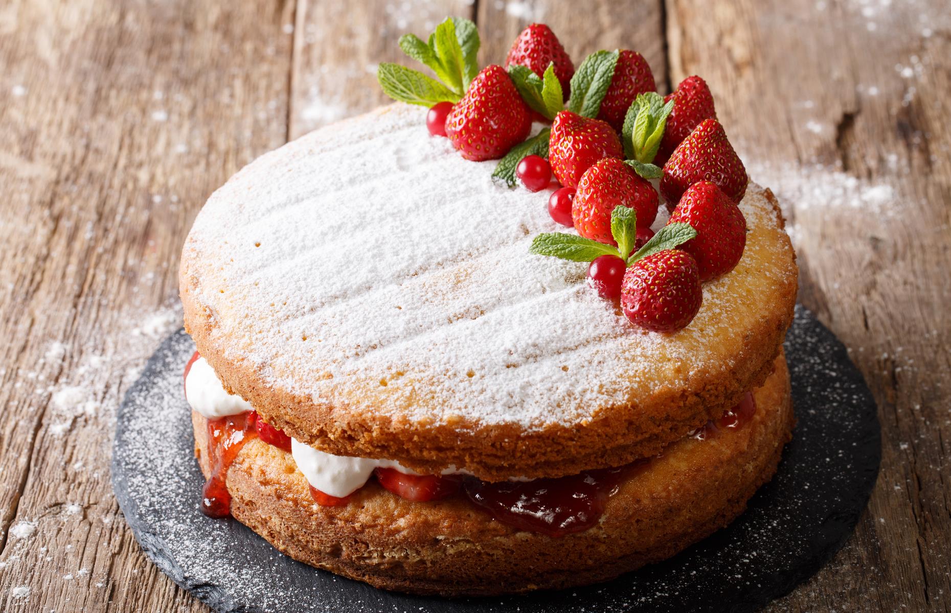 4. Vanilla layer cake