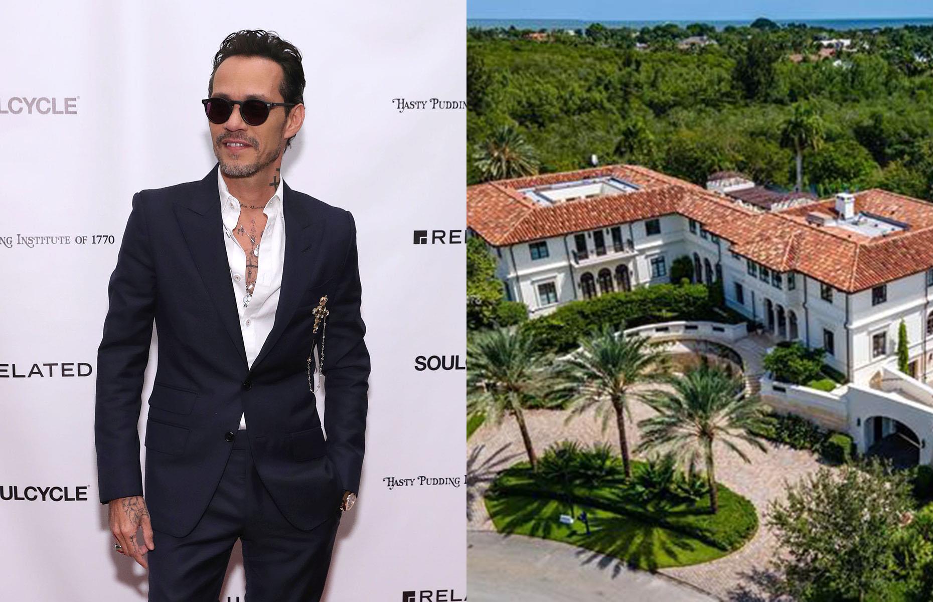 Marc Anthony is selling his $27 million Florida mega-mansion ...