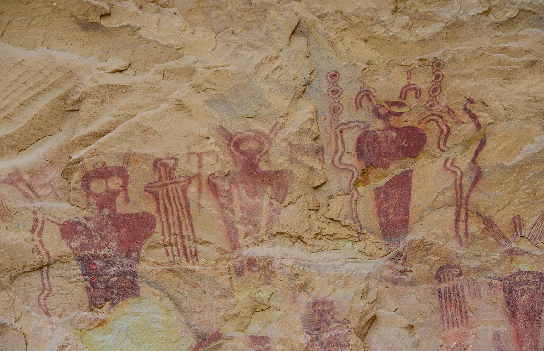 Horseshoe Canyon rock art, Canyonlands National Park, Utah
