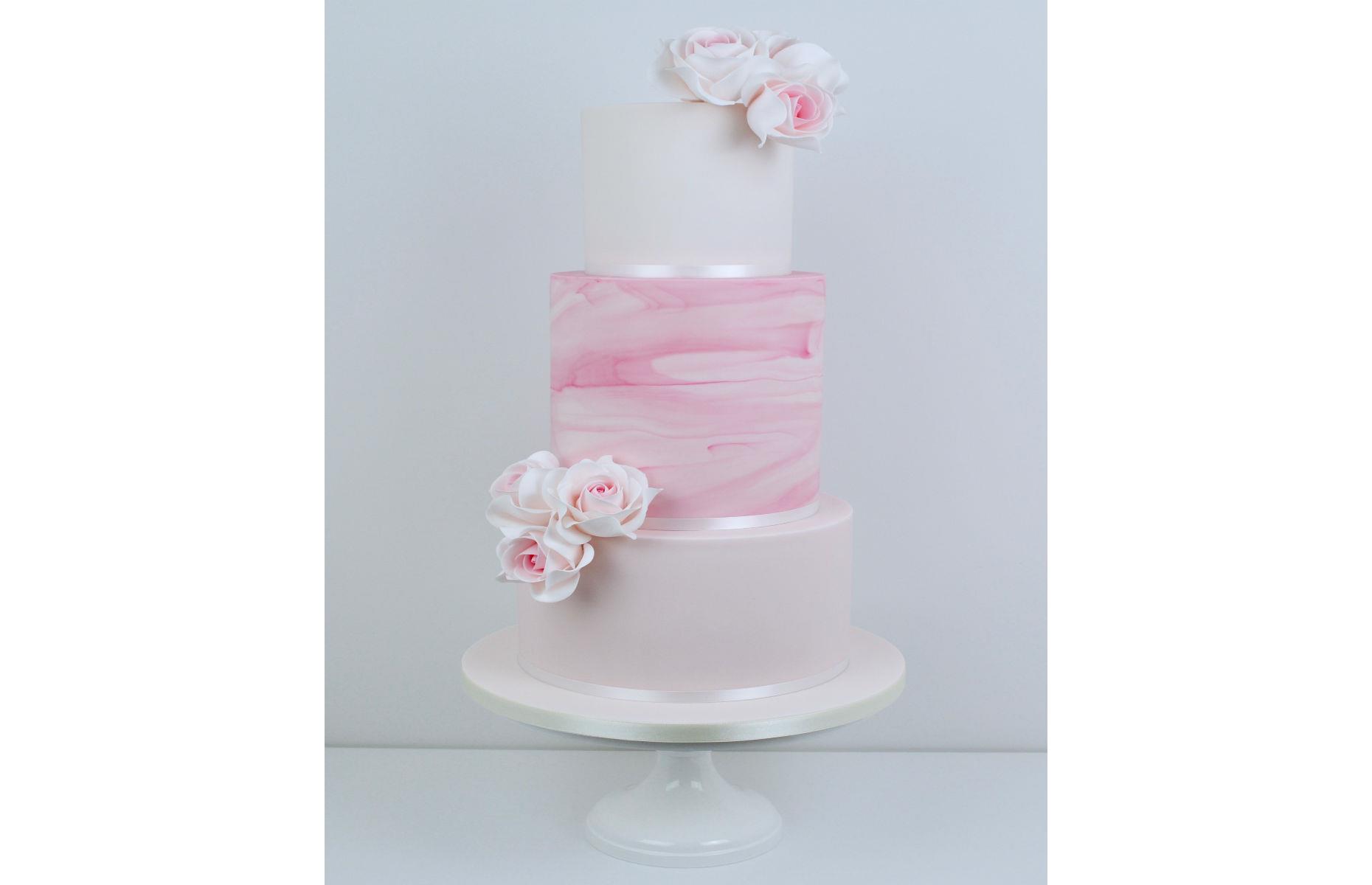 Pink swirls – Blossom Tree Cake Company, UK