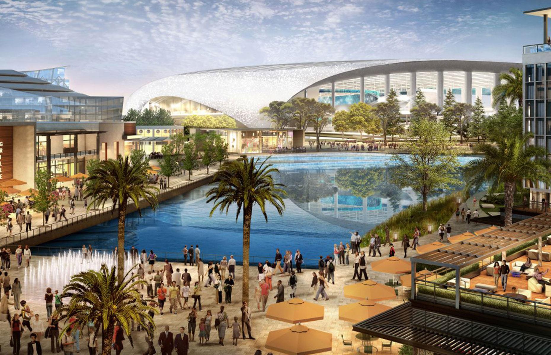 Los Angeles, USA – LA/City of Champions Stadium: $3 billion (£2.3bn)