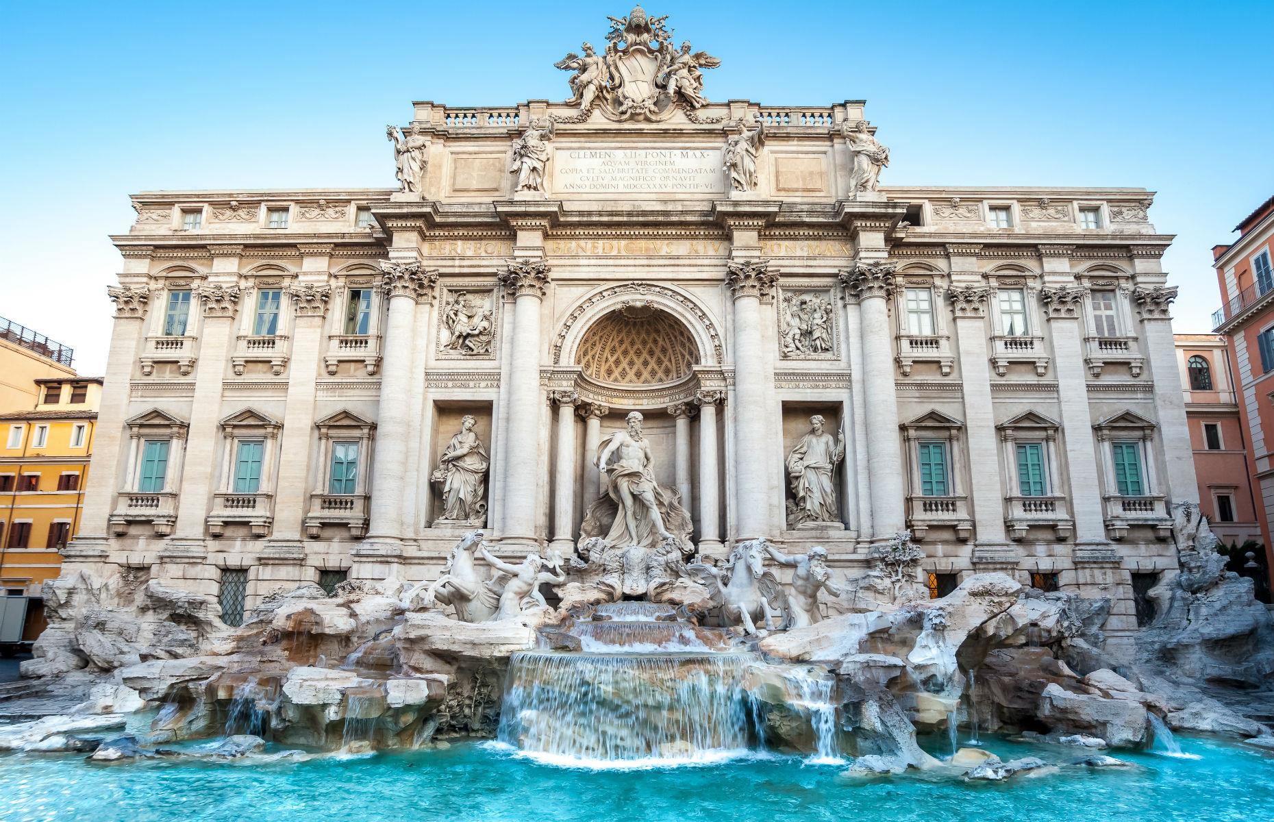 Trevi Fountain, Rome, Italy