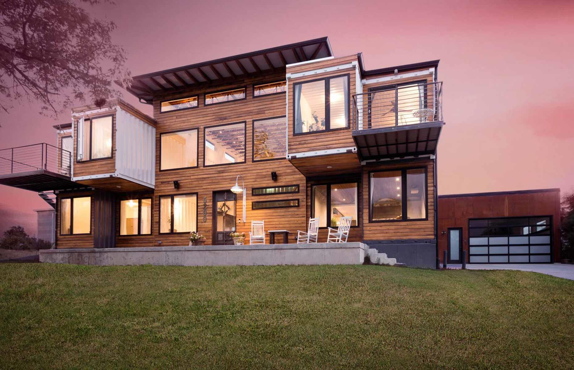 Manoir container, Colorado, États-Unis