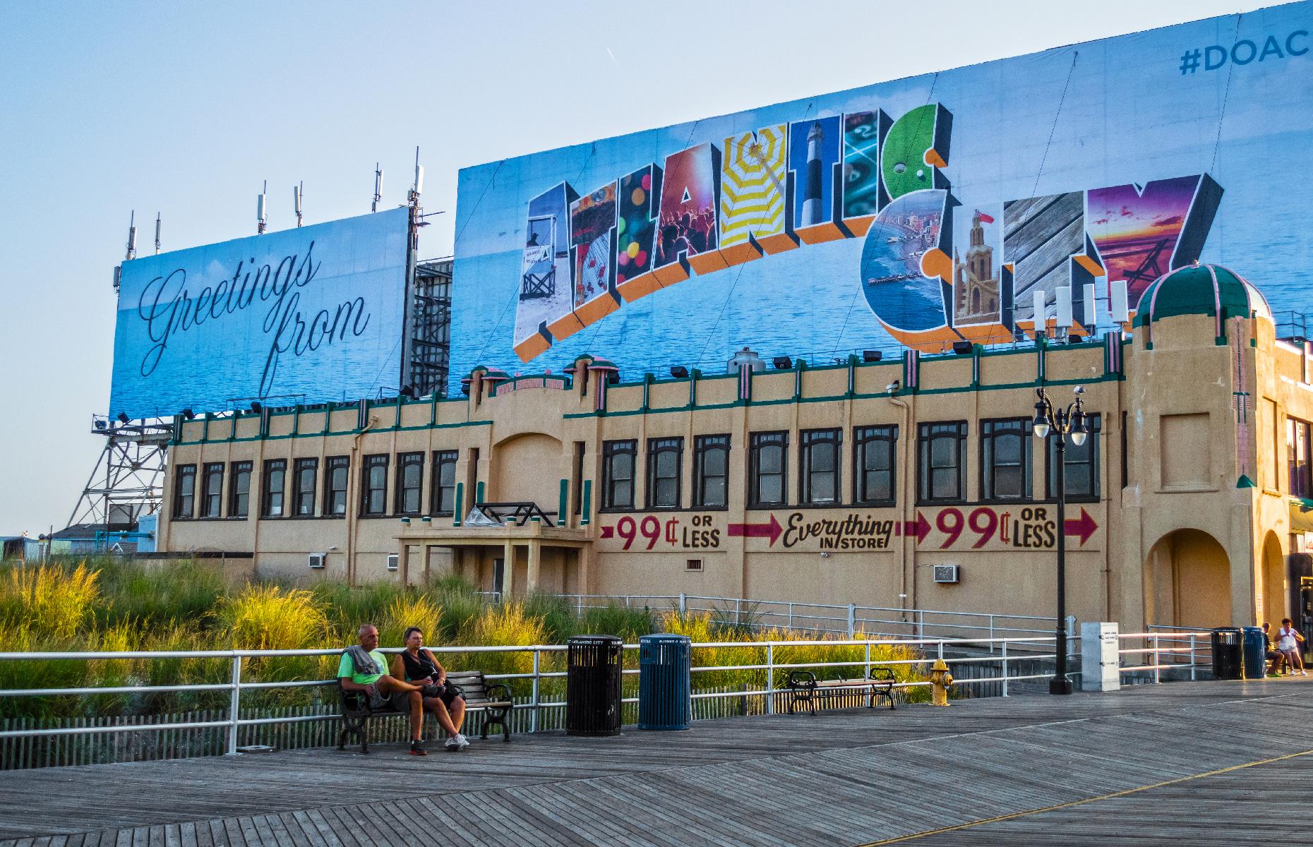 Swap the Vegas strip for Atlantic City's Boardwalk