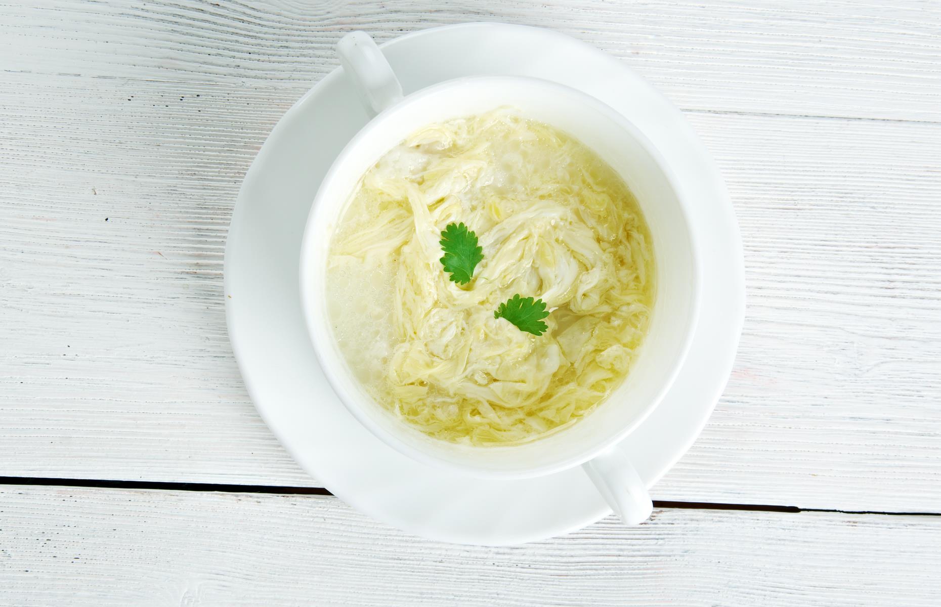 33. Egg drop soup
