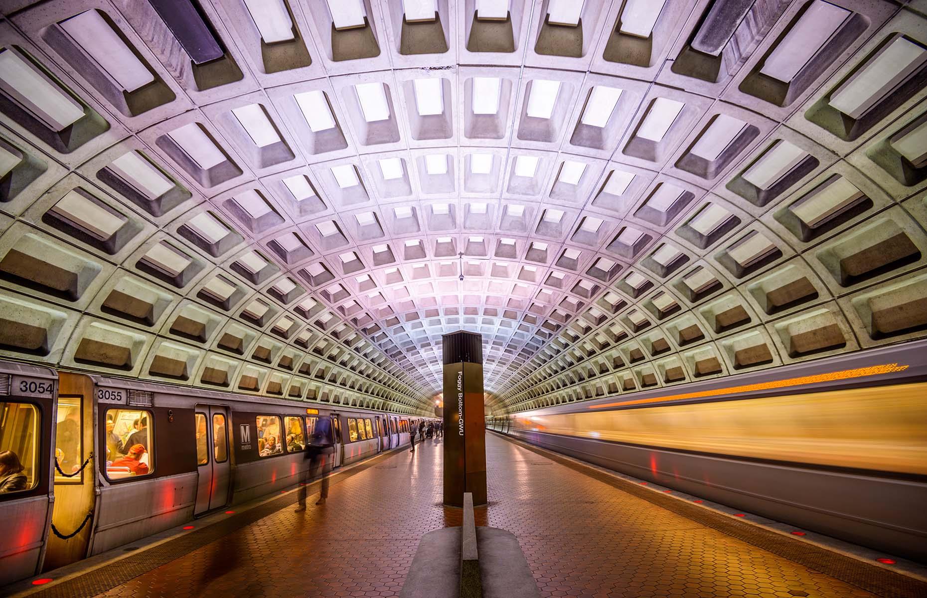 Foggy Bottom–GWU station, Washington DC, USA