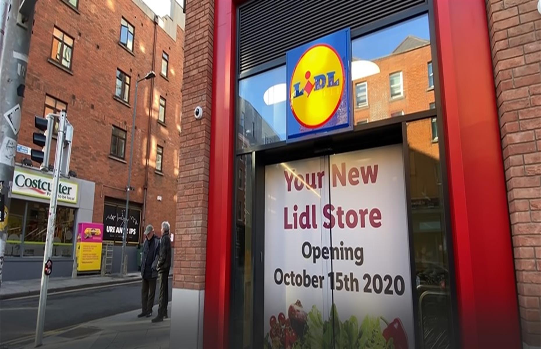 Lidl on Aungier Street, Dublin, Ireland