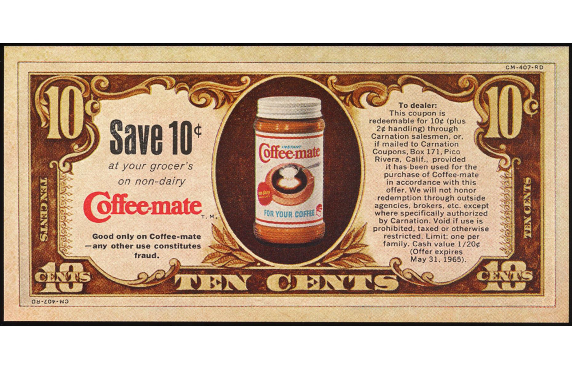 1960s: Coffee-mate