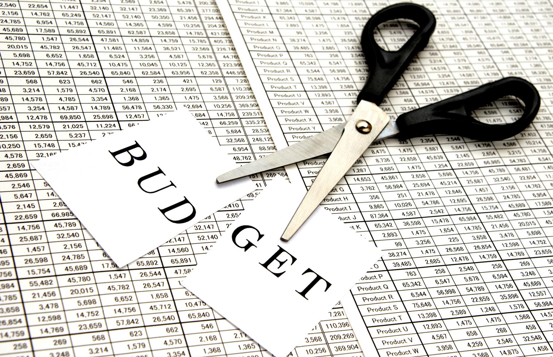 Budget nosedive