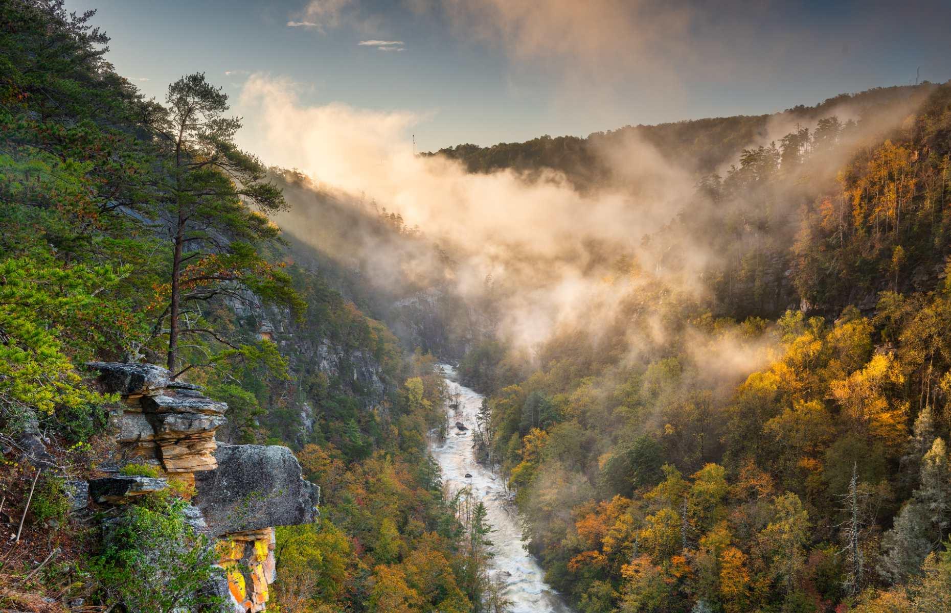 Tallulah Falls, Habersham and Rabun Counties