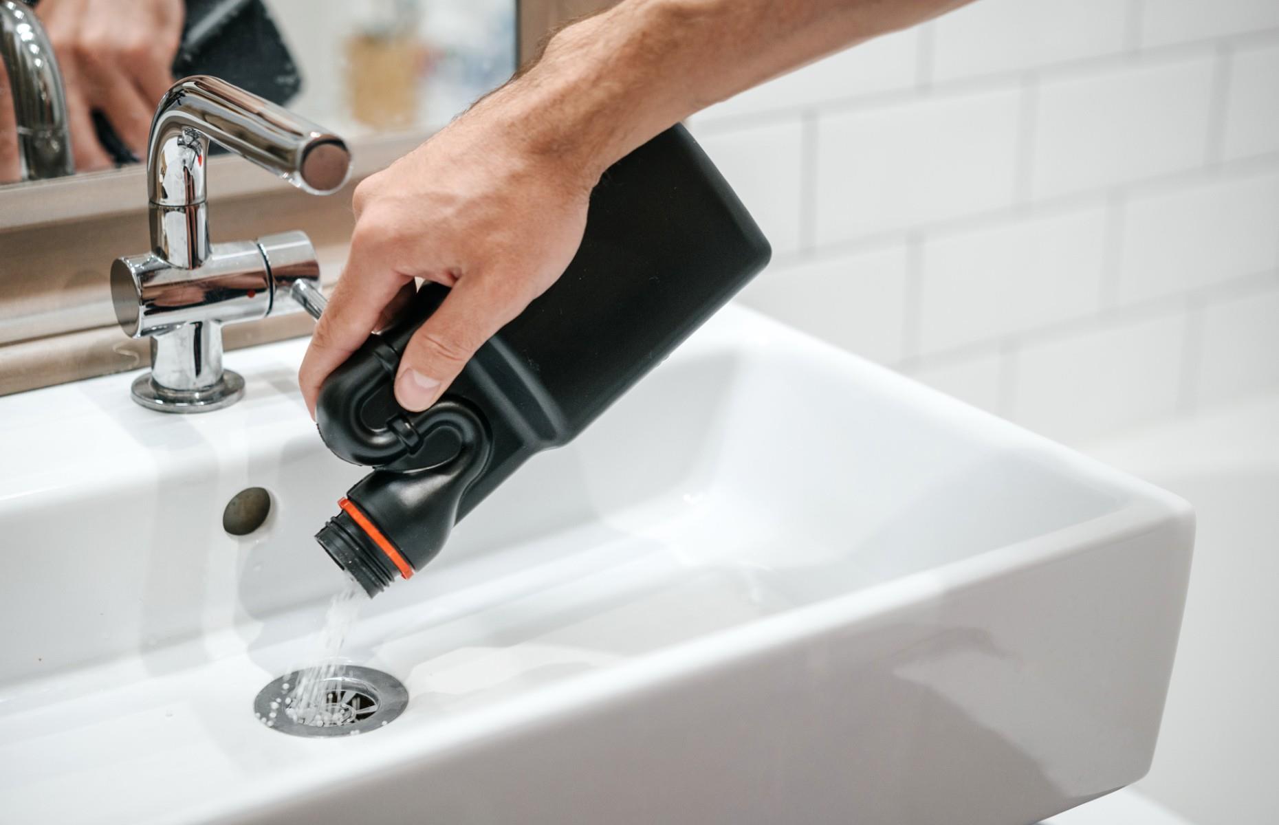 Overdoing the drain cleaner