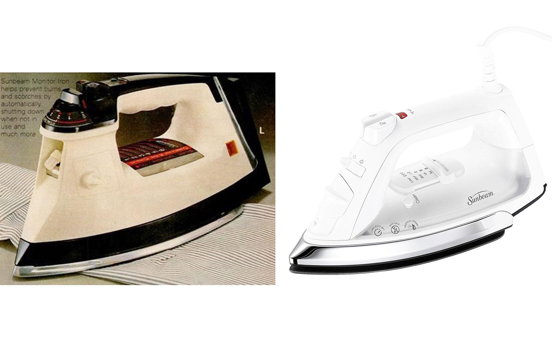 Sunbeam iron: 627% more expensive in 1984
