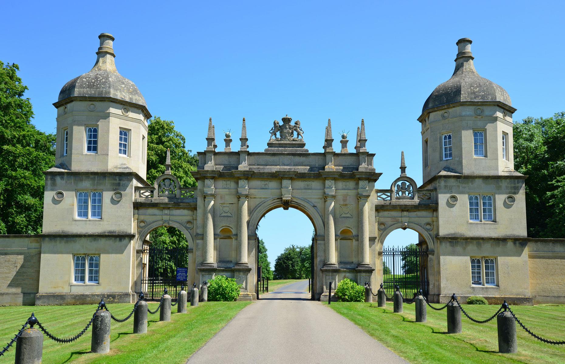 Where is Burghley House?
