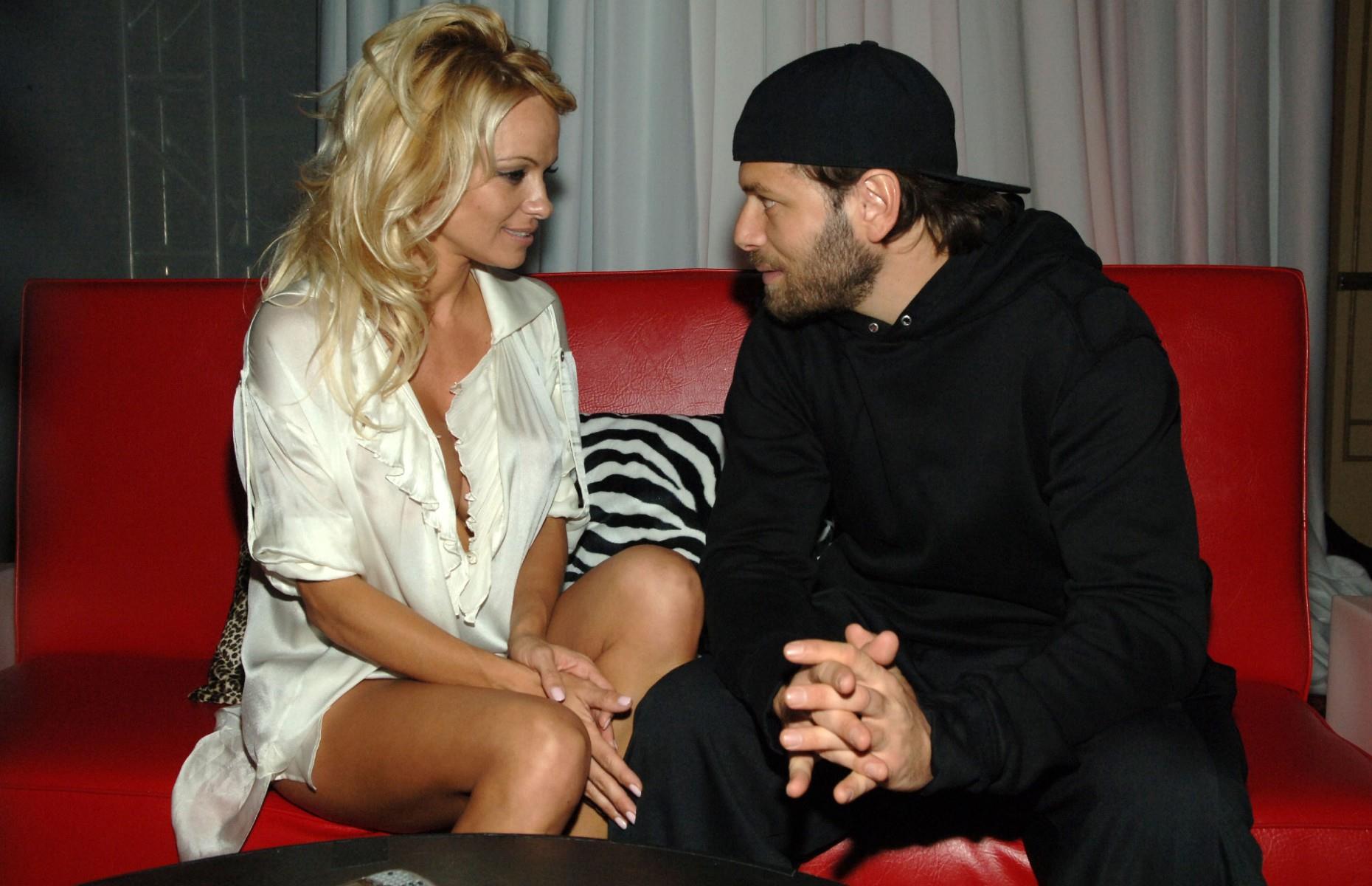 Pamela Anderson and Rick Salomon
