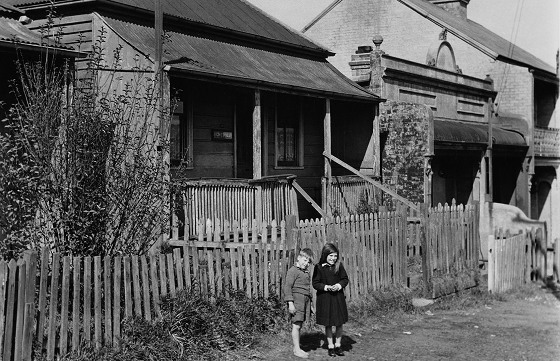 A run-down Sydney suburb
