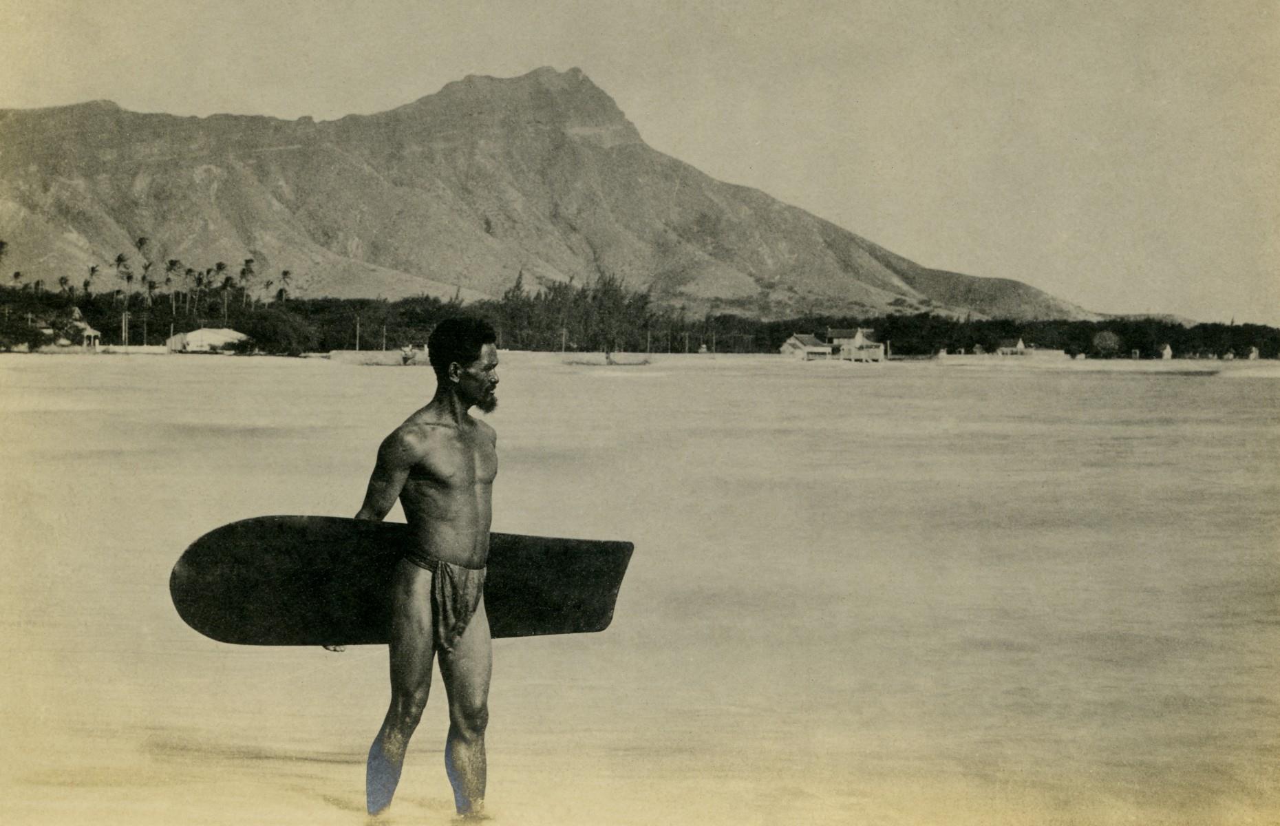 1885: Surfing reaches mainland USA