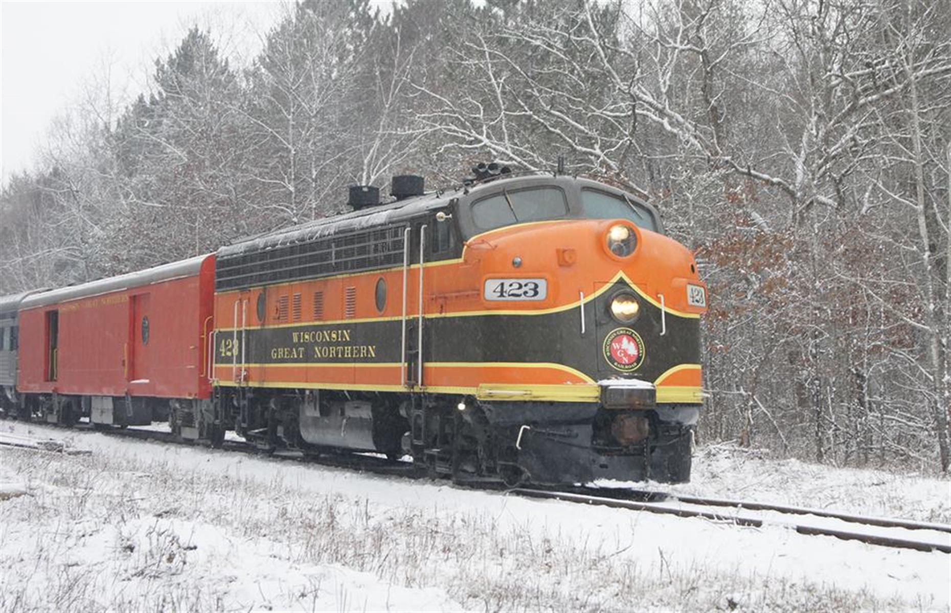Wisconsin Great Northern Railroad, Trego, Wisconsin