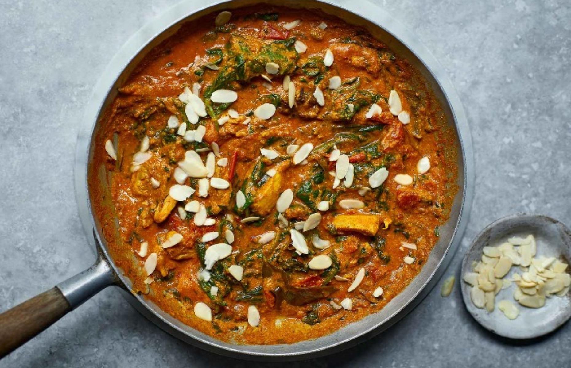 Try this almond-infused curry