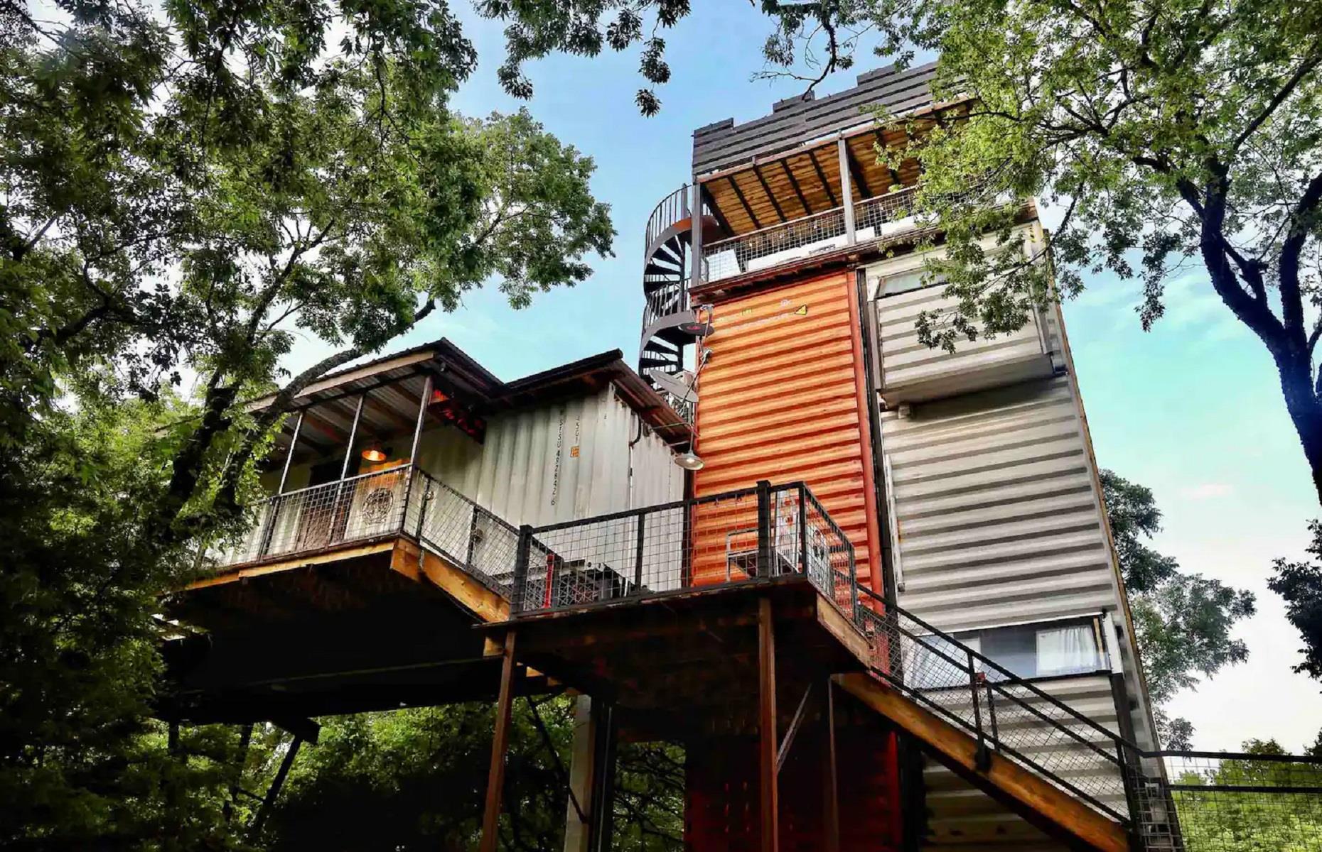 Air Castle Treehouse, Texas, États-Unis