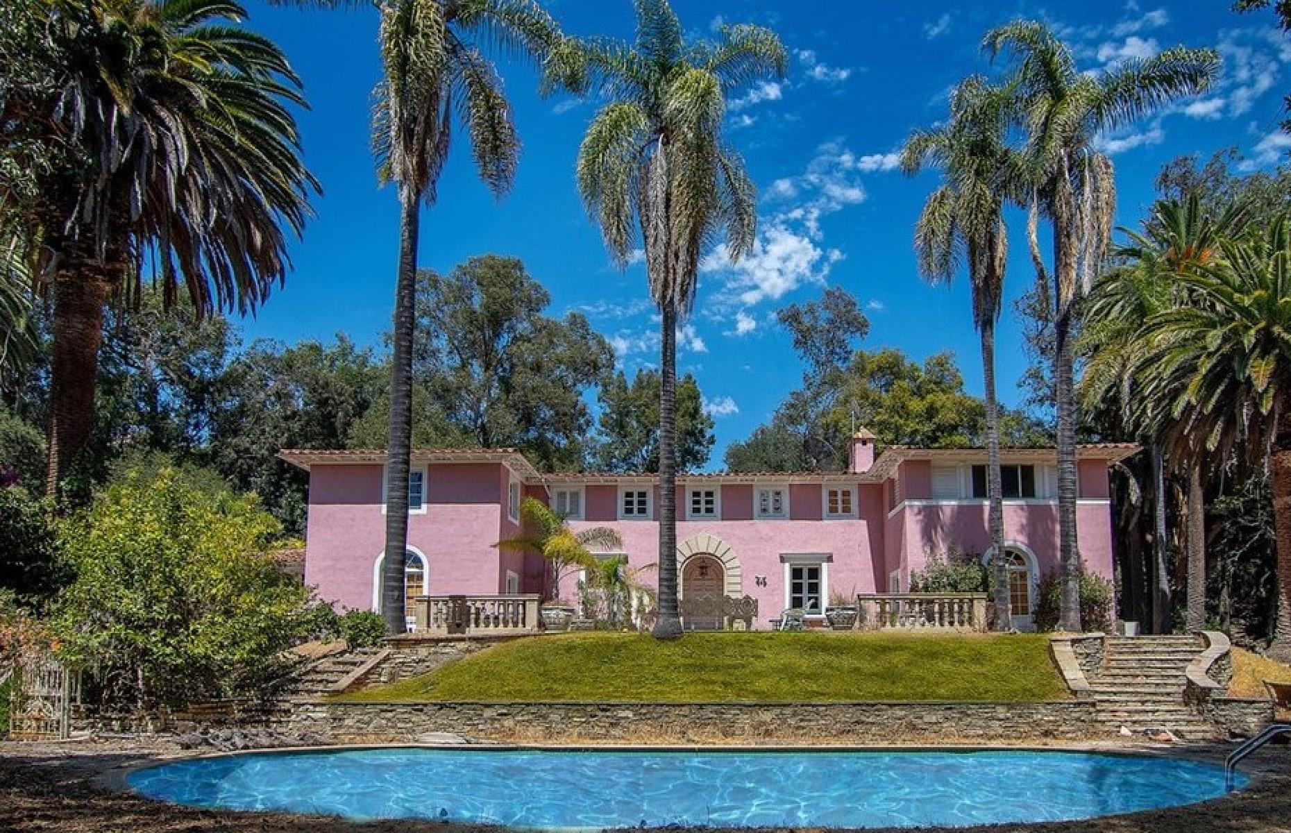 Pools and palm trees