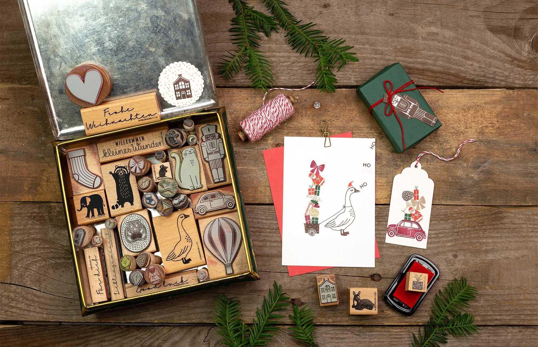 Haz tus propias tarjetas de Navidad