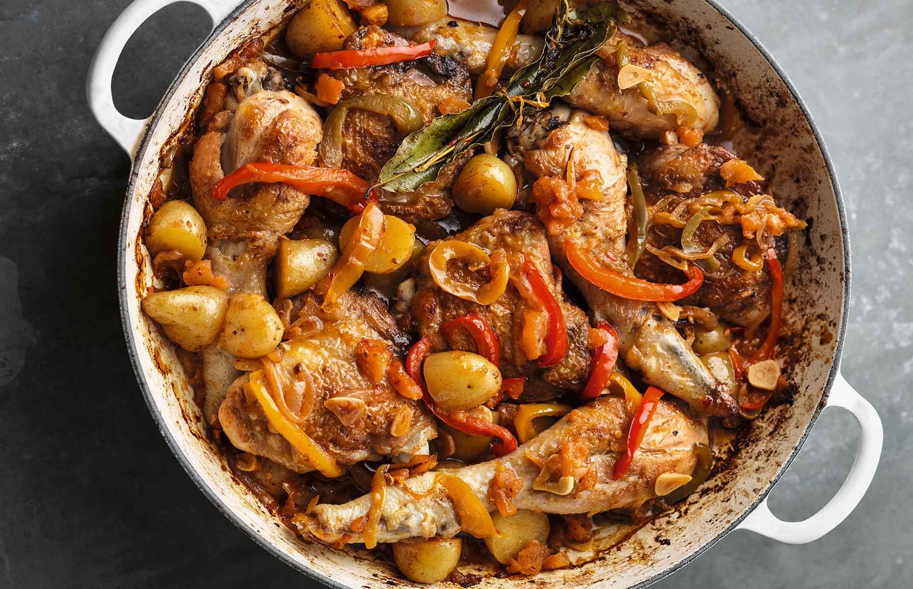 Basque chicken