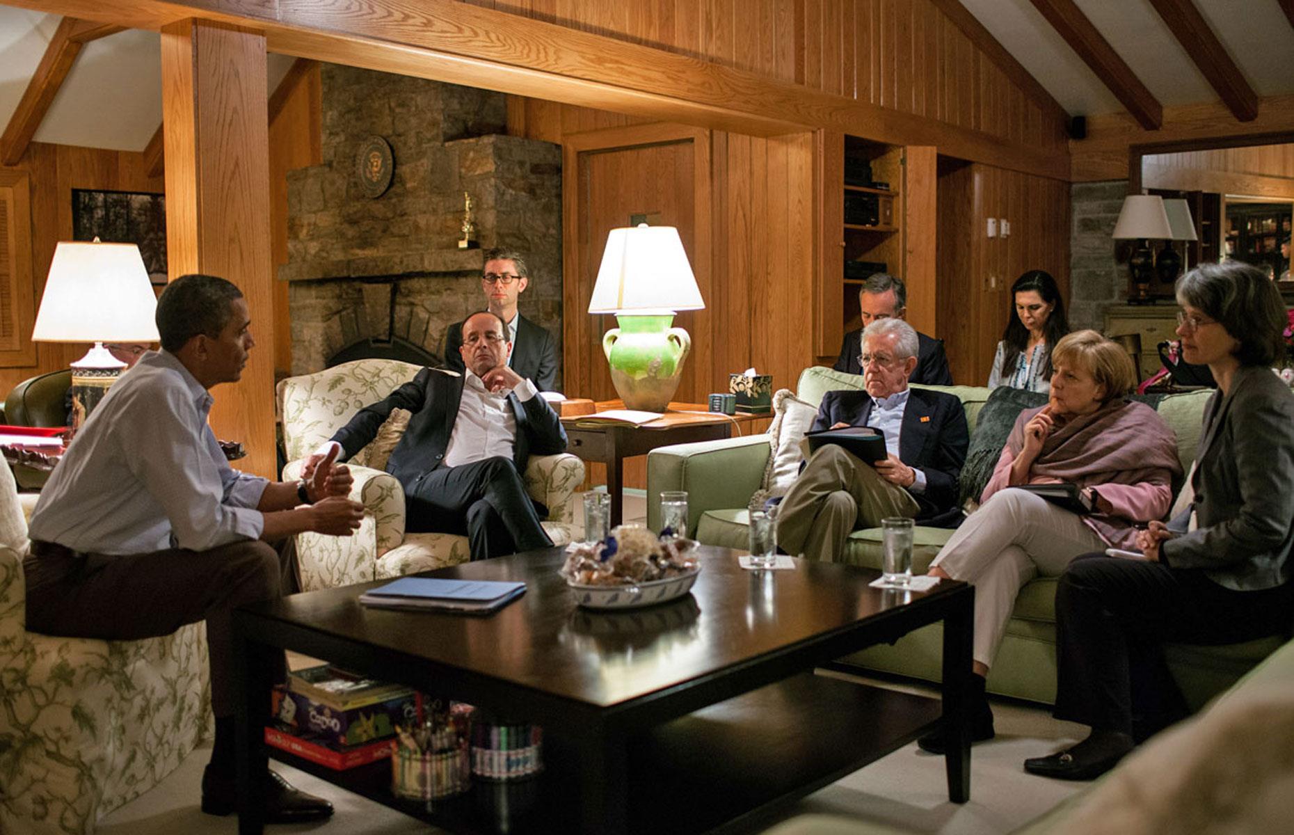 Joe Biden: Camp David, Catoctin Mountain Park, Maryland 