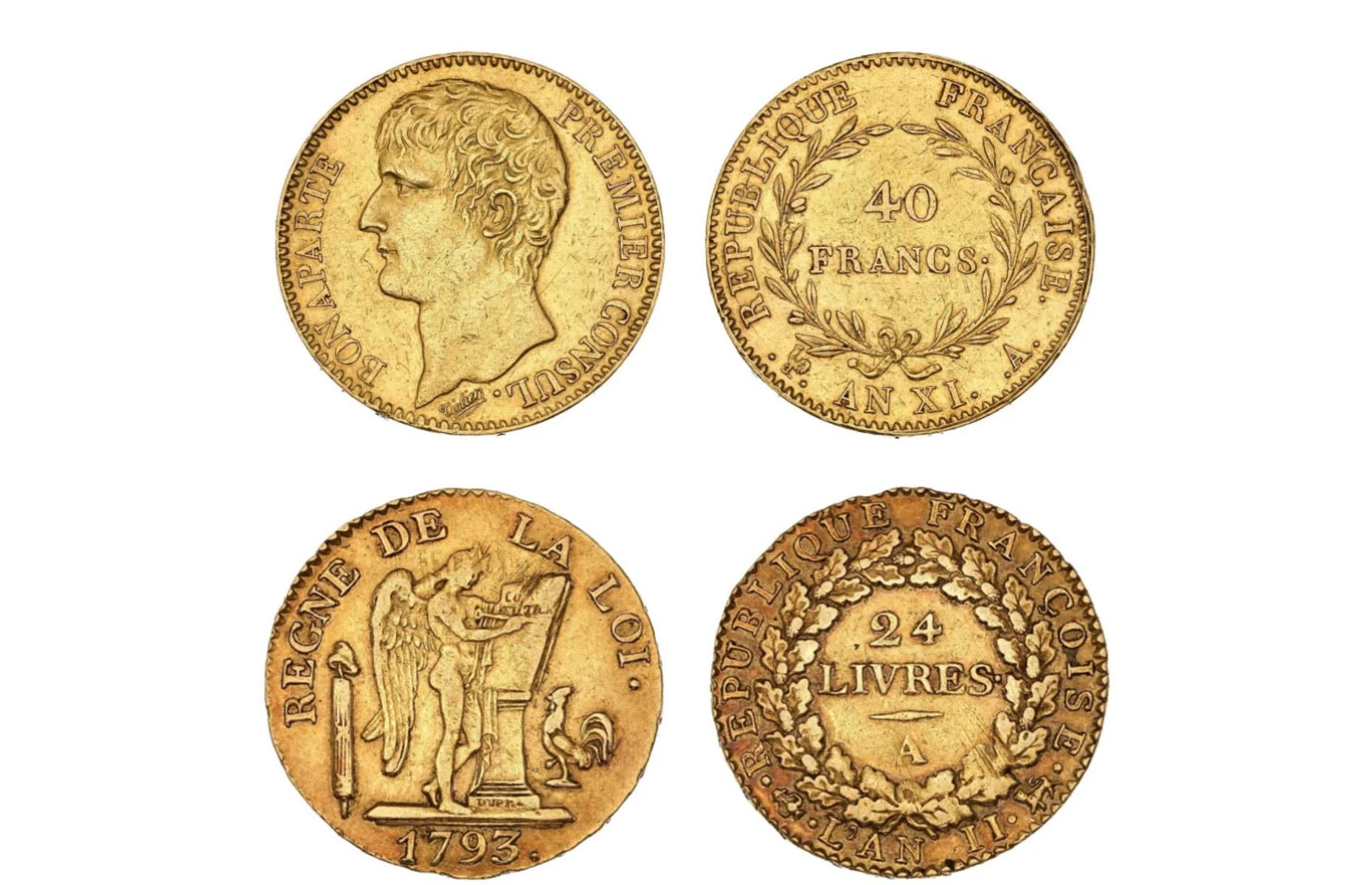 Gold coins hidden in the wall of a home, France: $3.5 million (£2.6m)